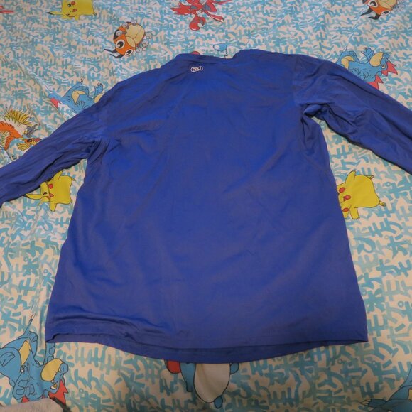 Le Club Abaco Rash Guard Long Sleeve Shirt Royal Blue Reflective Size XXL UV - Picture 6 of 7